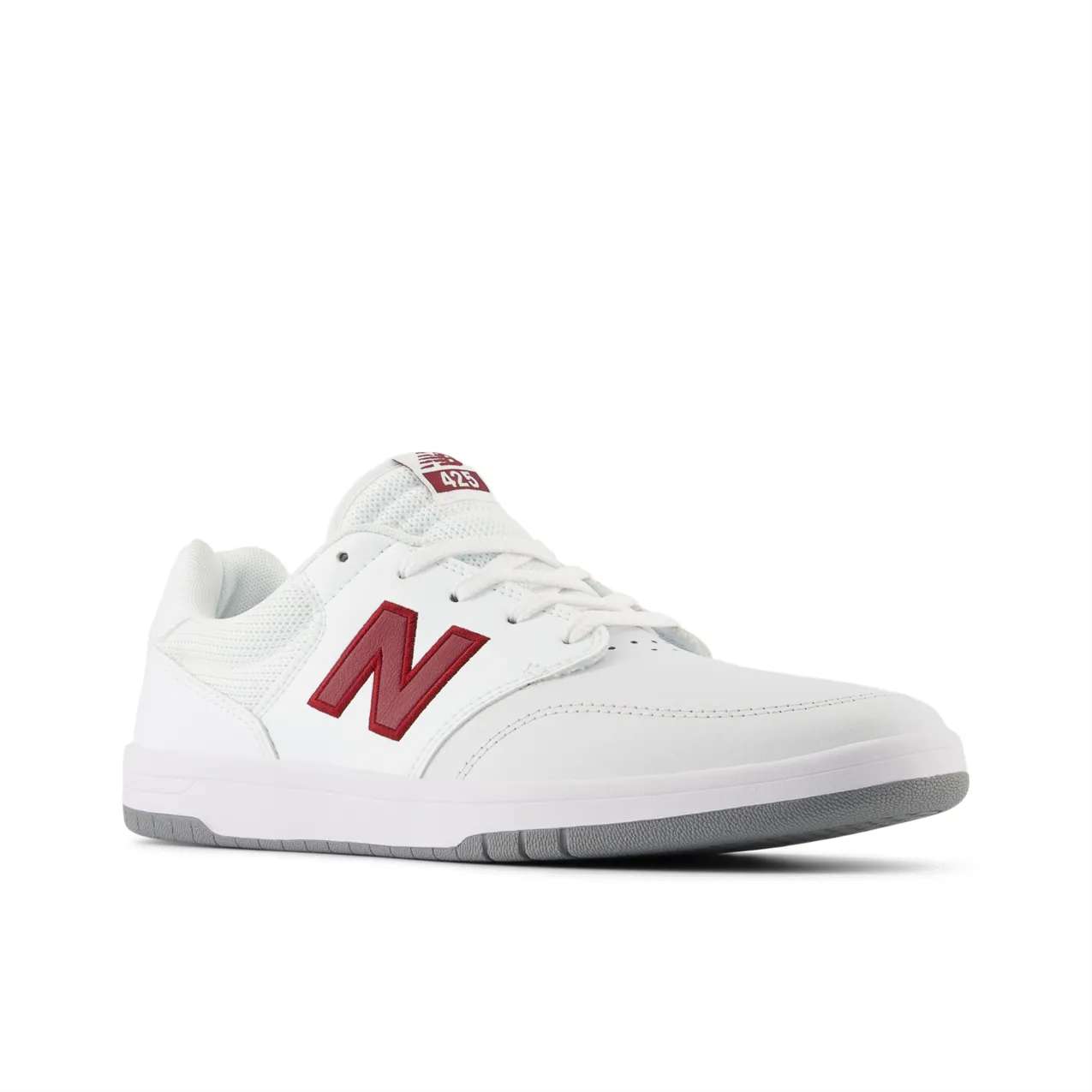 New Balance Numeric Men's 425 White Nb Burgundy Shoes