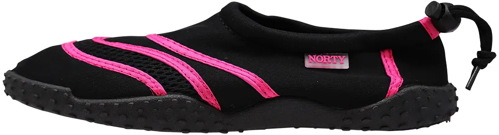 Norty Women's Water Shoes Aqua Socks Surf Yoga Exercise Pool Beach Swim Slip On