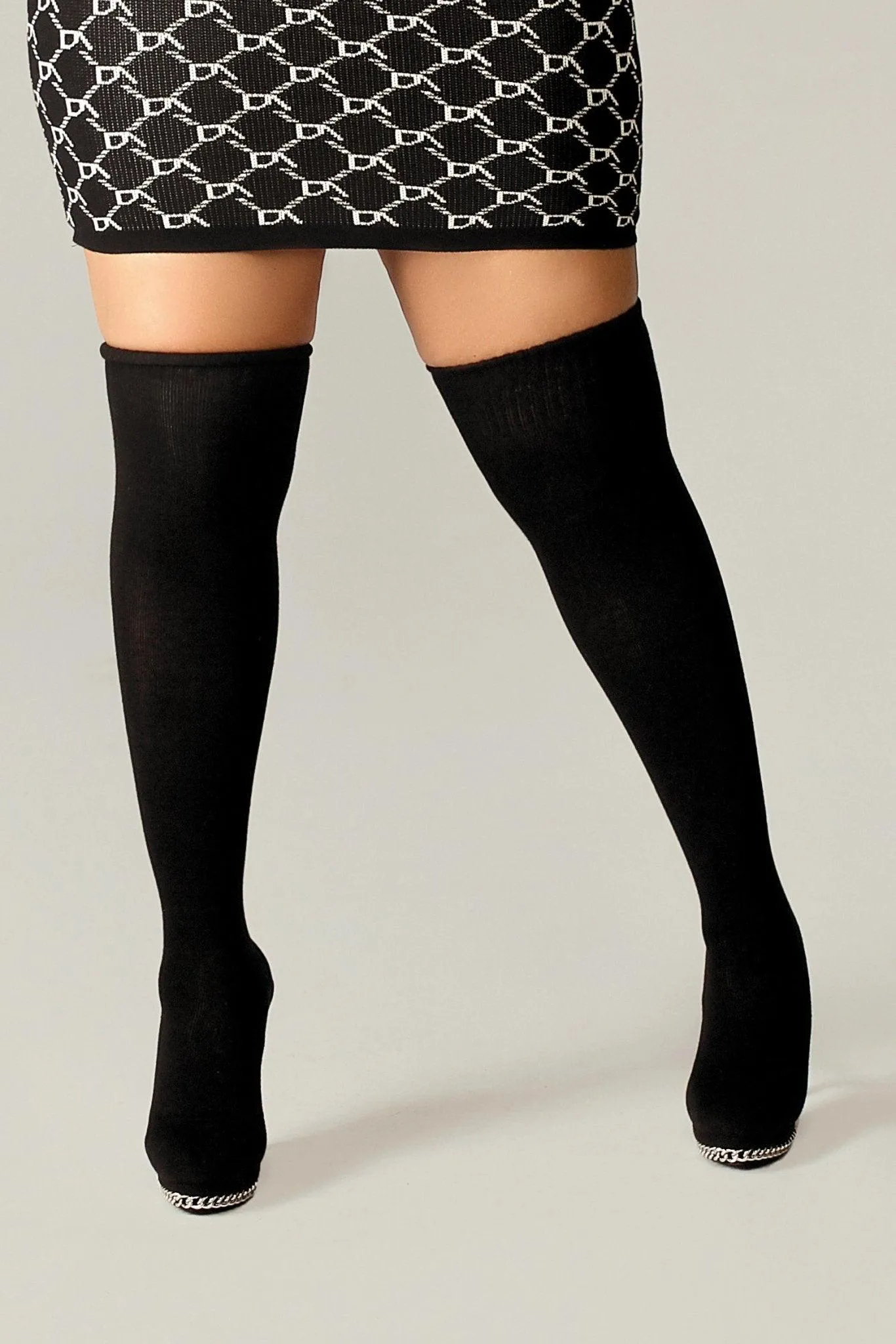 Over The Knees Sock Boots