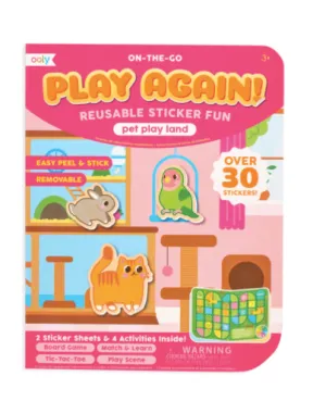Play Again! Mini On-The-Go Activity Kit - Pet Play Land