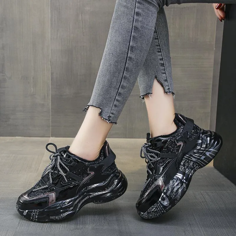 Popular Thick-soled Casual Sports Running Shoes