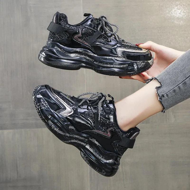 Popular Thick-soled Casual Sports Running Shoes