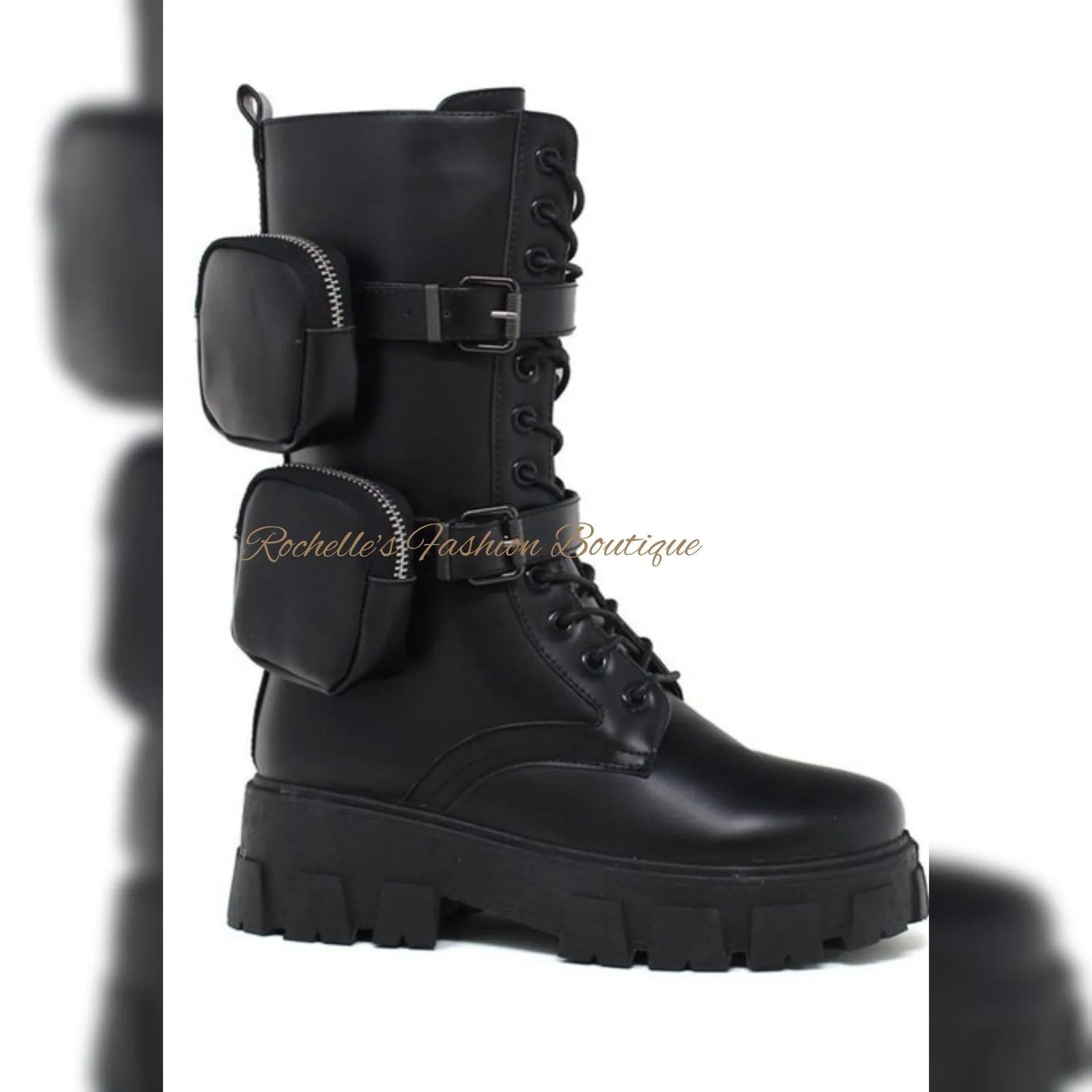 SANTY-80-YK -BLACK COMPAT BOOTS
