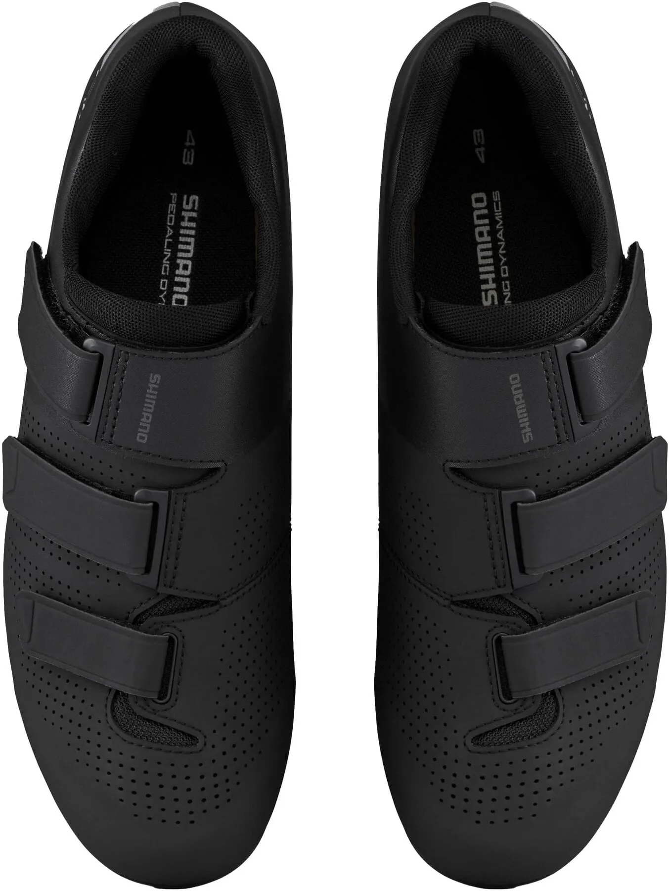 Shimano RC102 Mens Road Cycling Shoes - Black