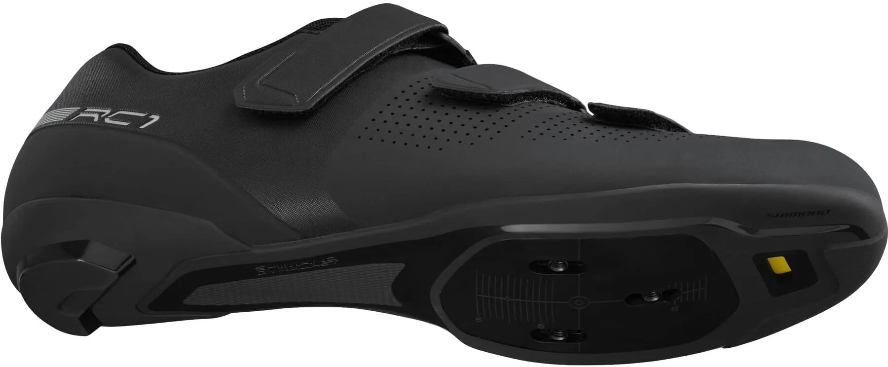 Shimano RC102 Mens Road Cycling Shoes - Black