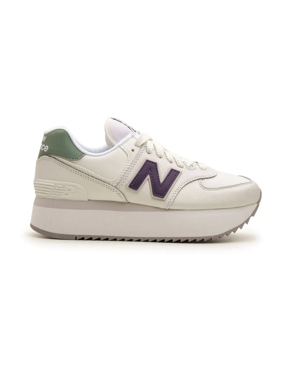 Sneakers Basse Donna 574 bianco
