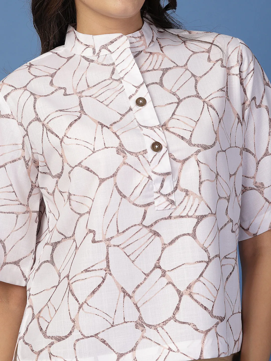 Style Quotient Women Printed Cotton Top