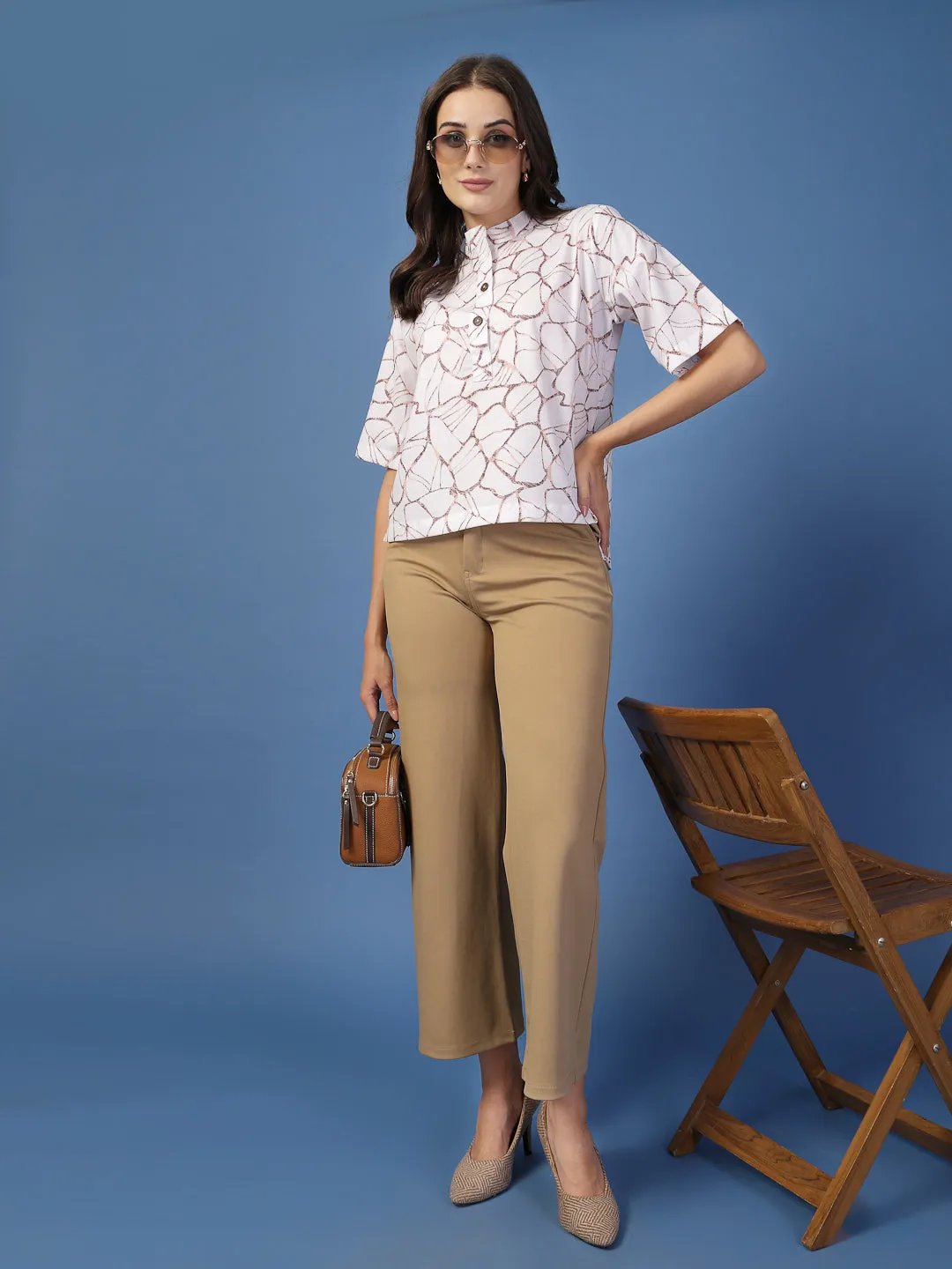 Style Quotient Women Printed Cotton Top
