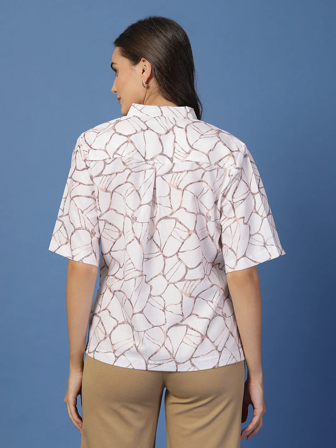 Style Quotient Women Printed Cotton Top