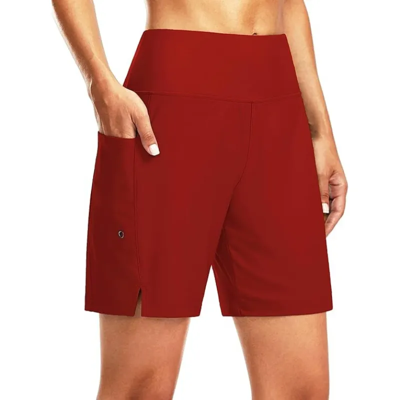 Swim Board Shorts Quick Dry with Liner and Functional Pockets
