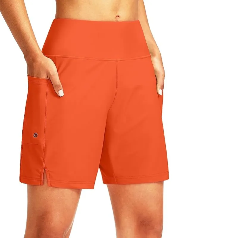 Swim Board Shorts Quick Dry with Liner and Functional Pockets
