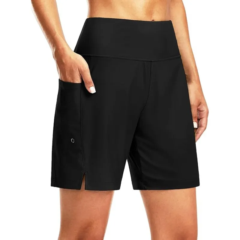 Swim Board Shorts Quick Dry with Liner and Functional Pockets