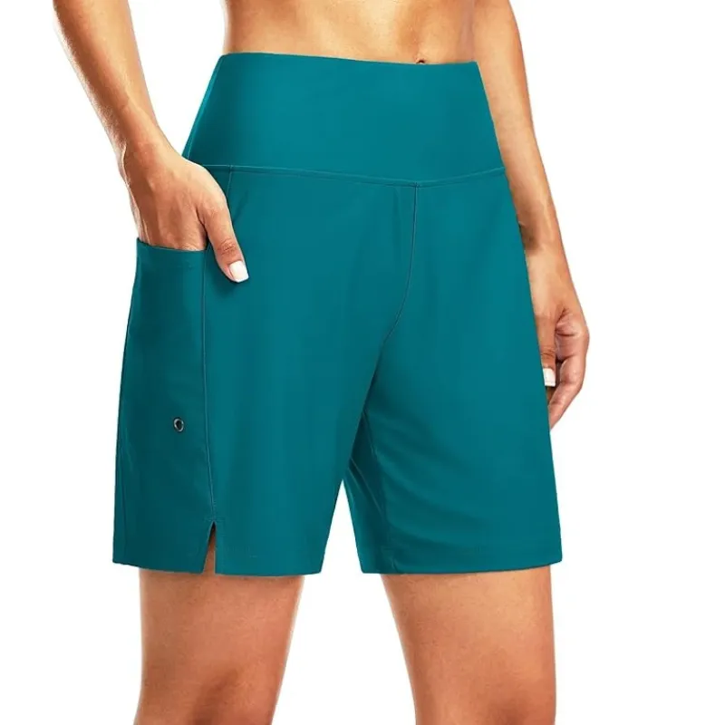 Swim Board Shorts Quick Dry with Liner and Functional Pockets