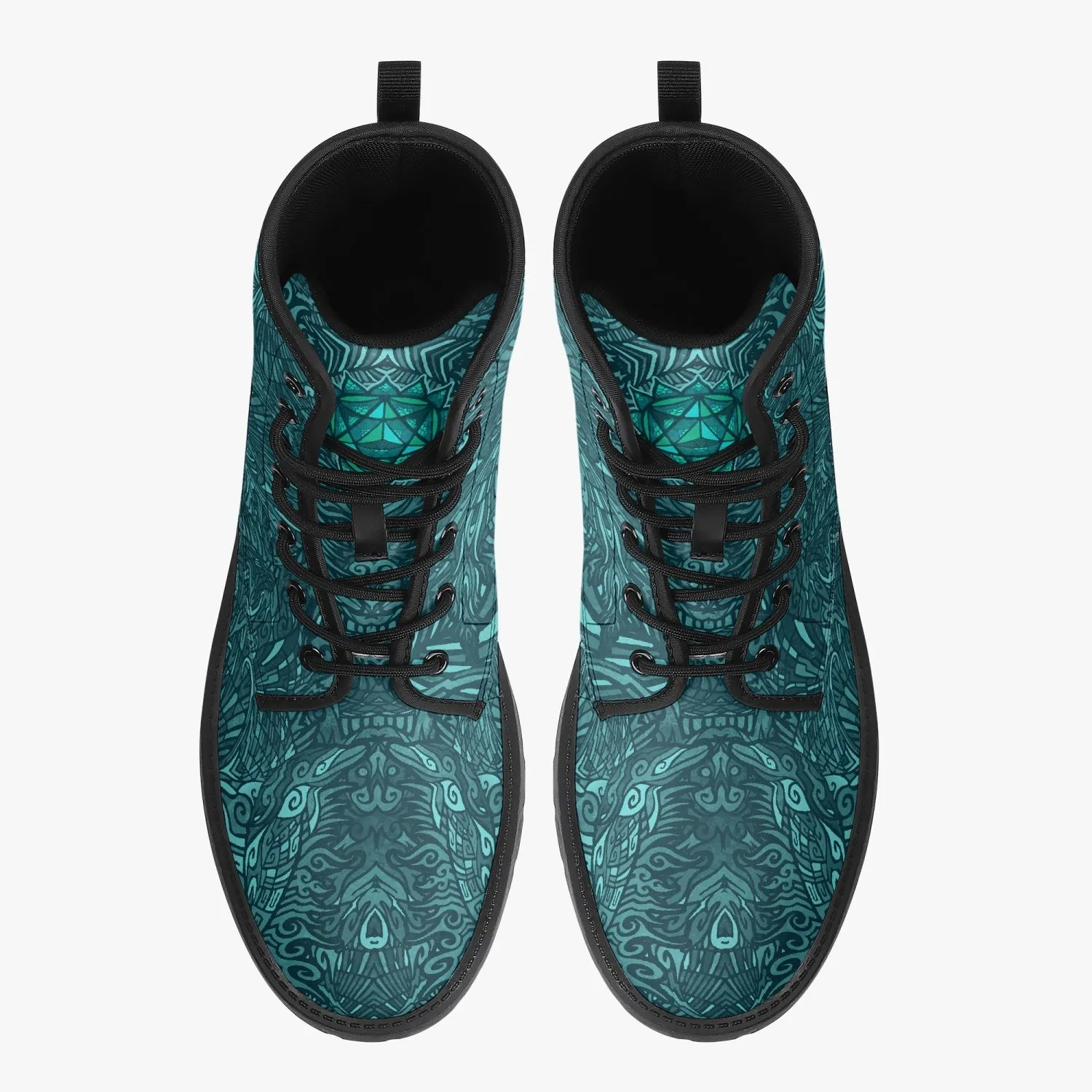 Teal Torus Boots