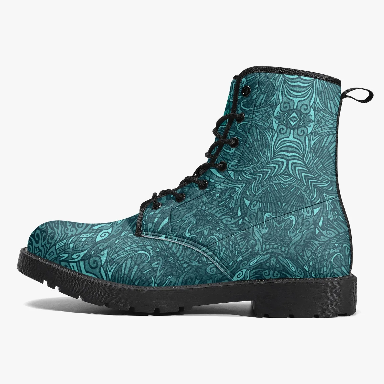 Teal Torus Boots
