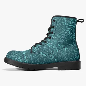 Teal Torus Boots