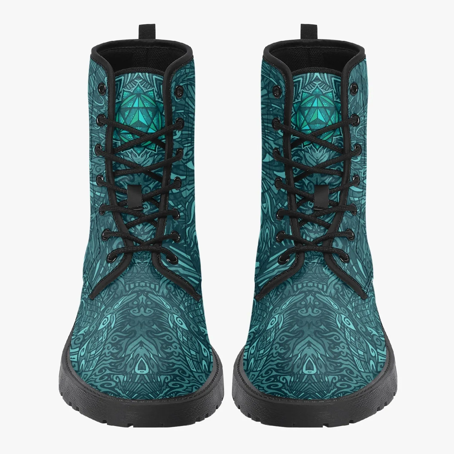 Teal Torus Boots