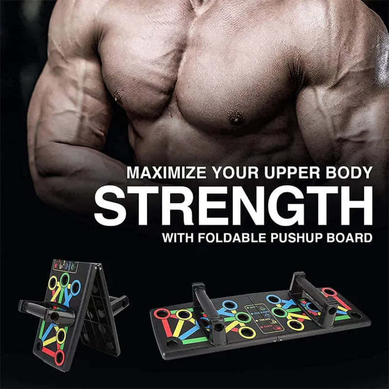 Ultimate 9-in-1 Push-Up Board for Indoor workouts
