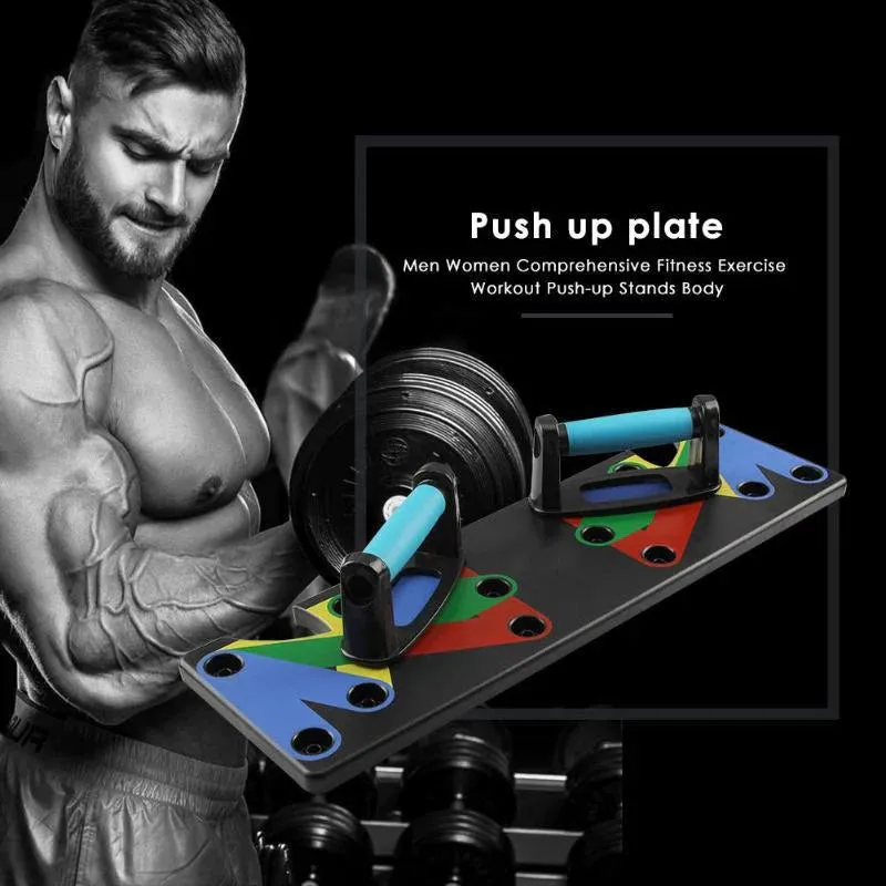 Ultimate 9-in-1 Push-Up Board for Indoor workouts