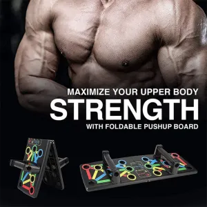 Ultimate 9-in-1 Push-Up Board for Indoor workouts