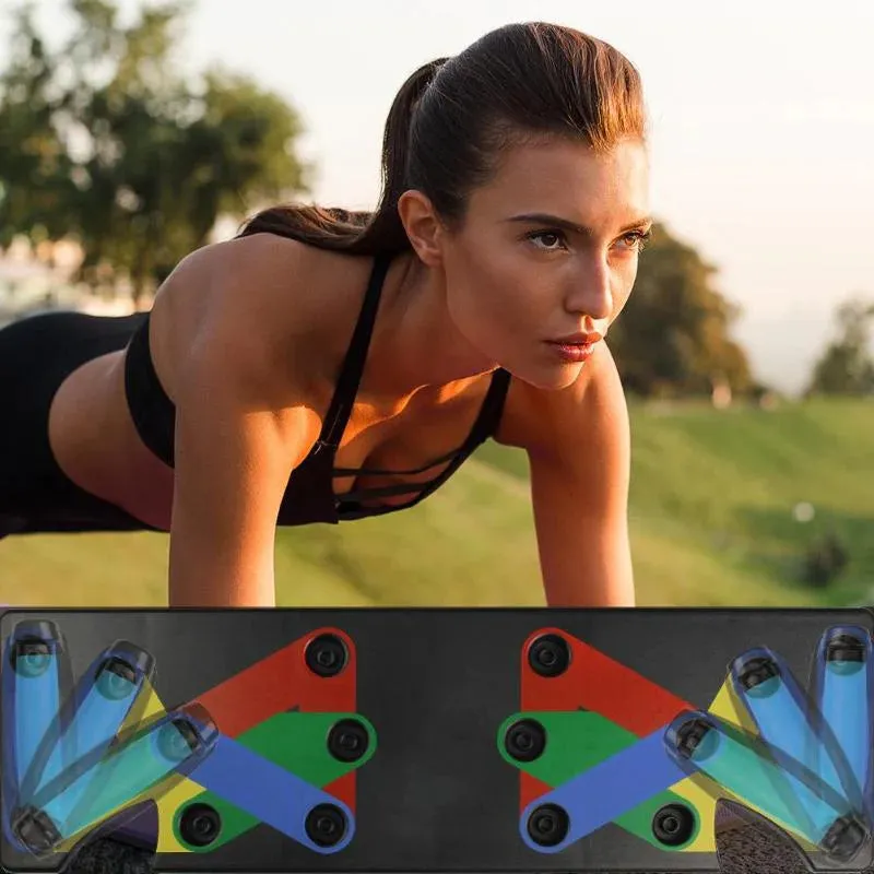 Ultimate 9-in-1 Push-Up Board for Indoor workouts