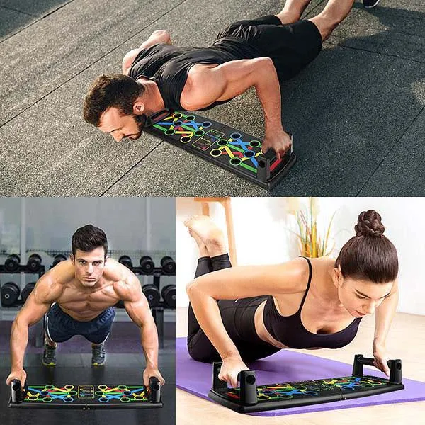 Ultimate 9-in-1 Push-Up Board for Indoor workouts