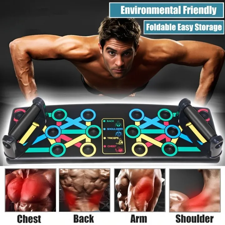 Ultimate 9-in-1 Push-Up Board for Indoor workouts