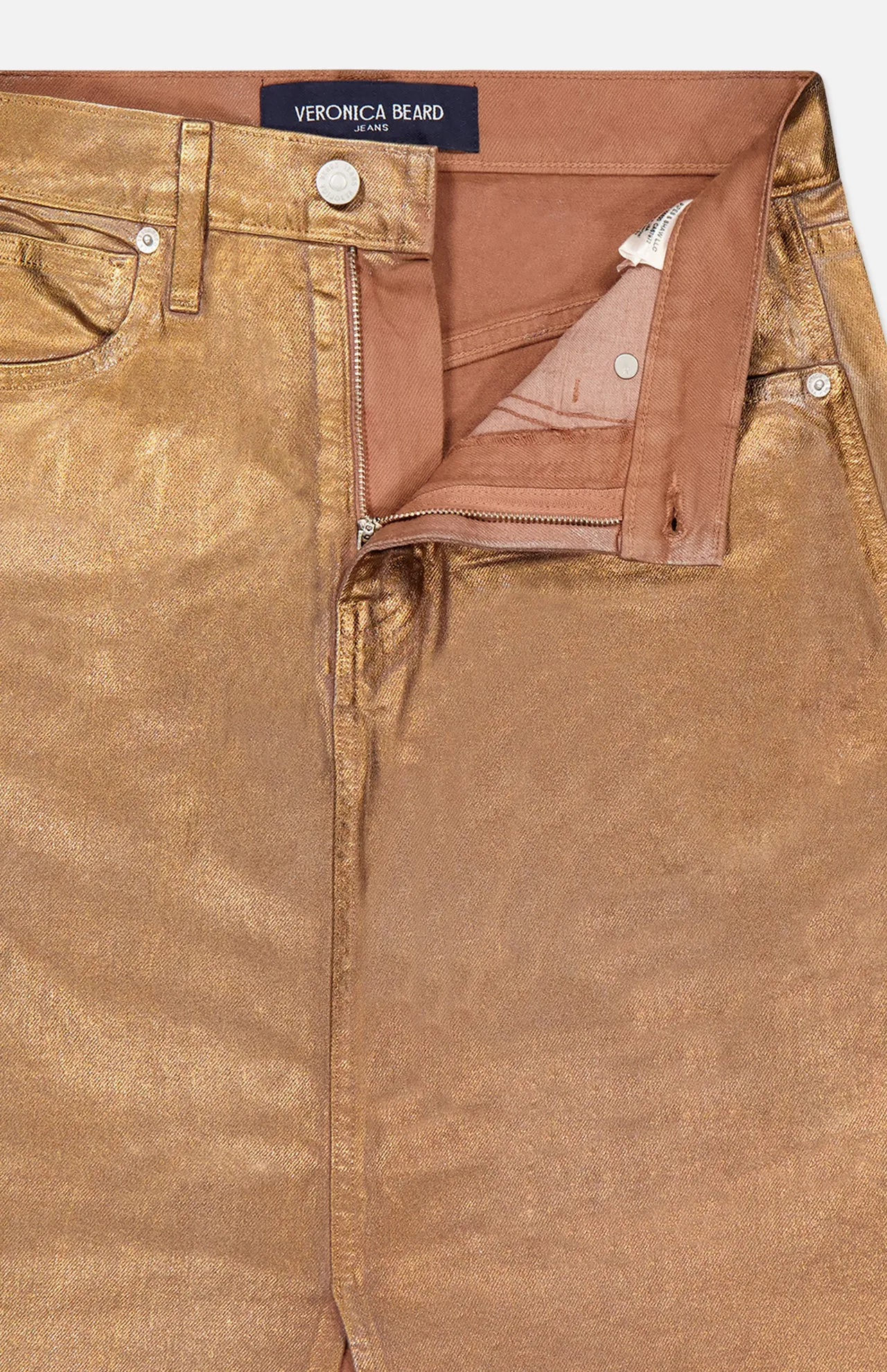 Victoria Long Midi Skirt Metal