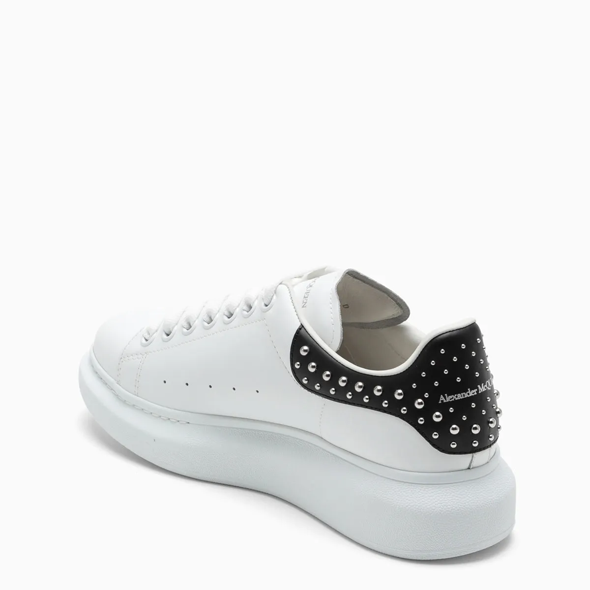 White And Black Oversized Low Sneakers