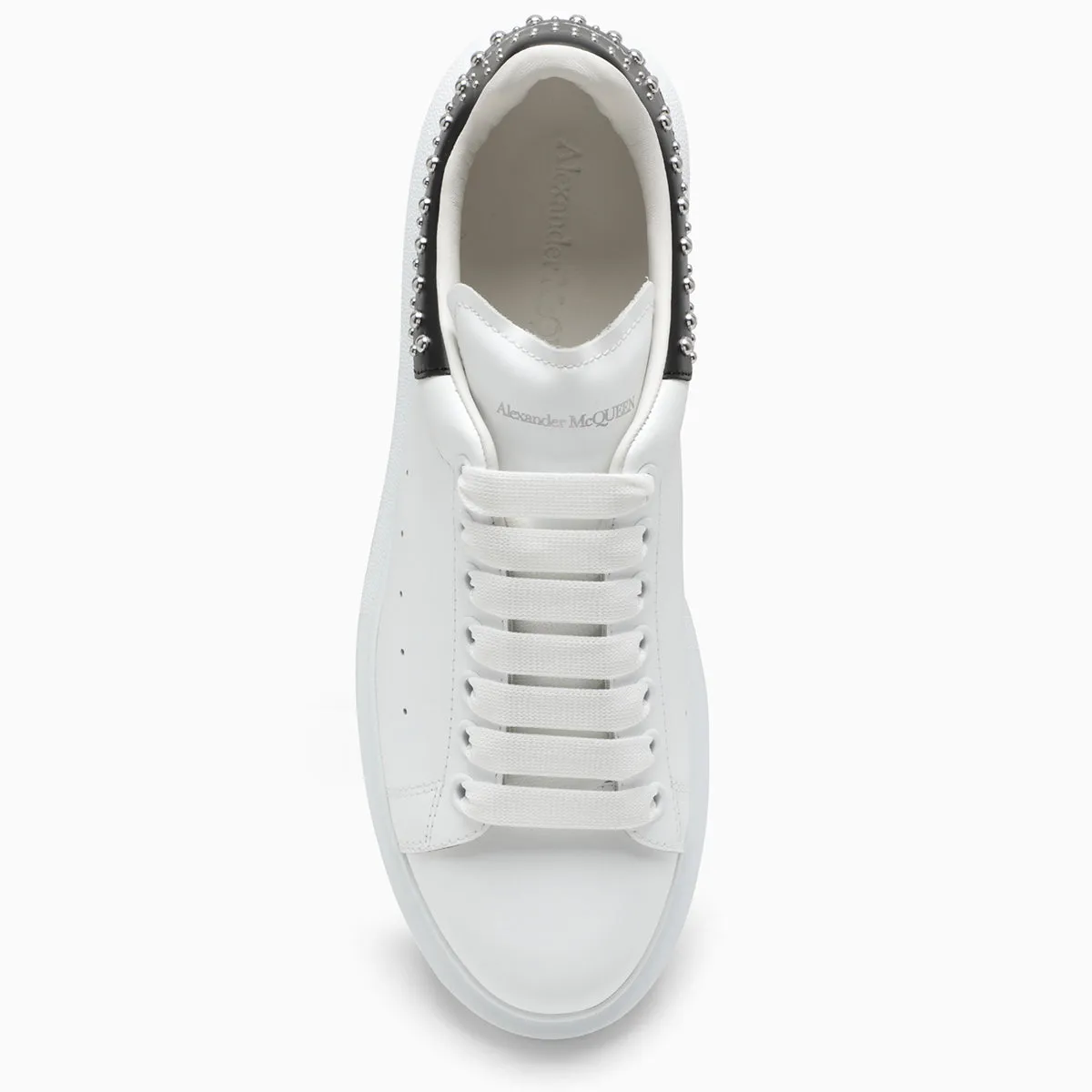 White And Black Oversized Low Sneakers