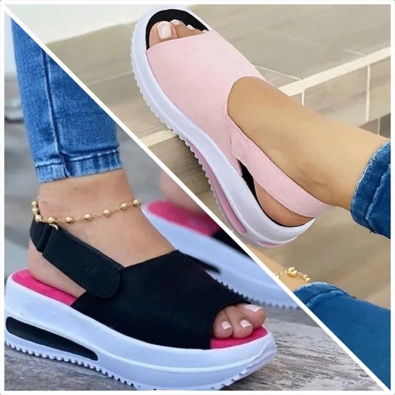 Women's Comfy Sports Knit Sandals