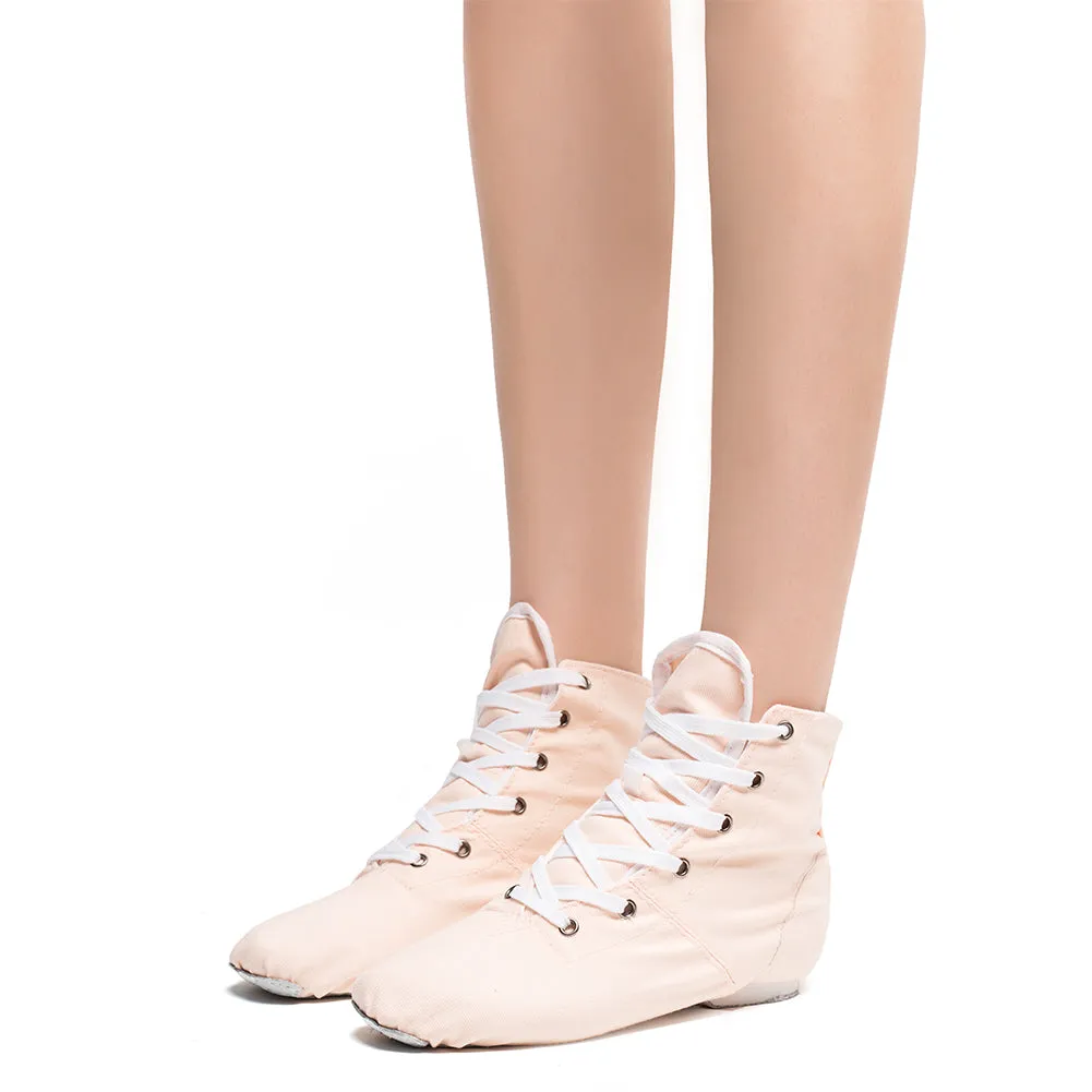 Women's Lace-up Jazz Dance Boots Halloween Pirate Boots Character Shoes